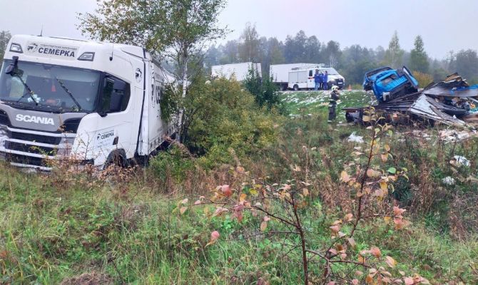 В массовой аварии под Тулой погибли 4 человека