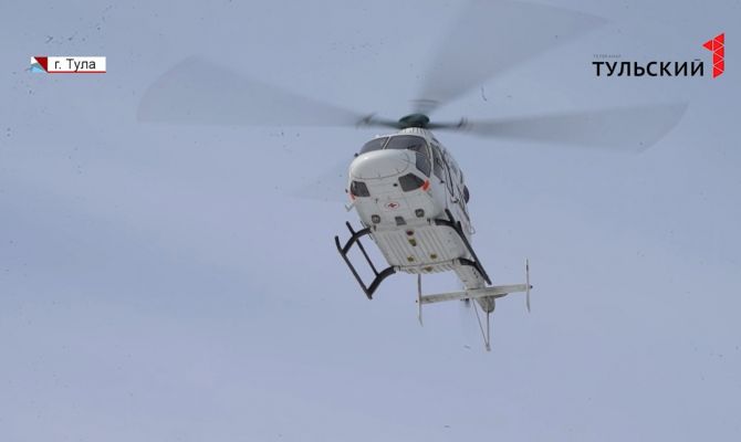 250 спасенных жизней: вертолет тульской санавиации совершил юбилейный полет
