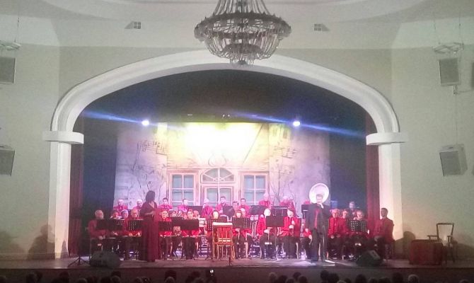 Руководитель Губернаторского духового оркестра отмечает юбилей