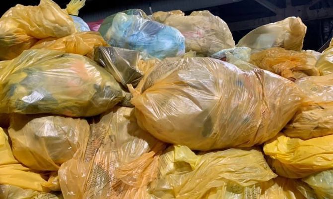 В Новомосковске опять жгут медотходы из Москвы