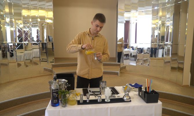 В Туле выбрали лучшего бармена