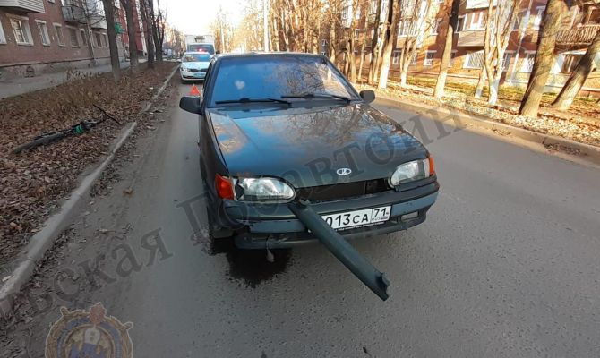 В Туле за один день произошло два ДТП с участием велосипедистов