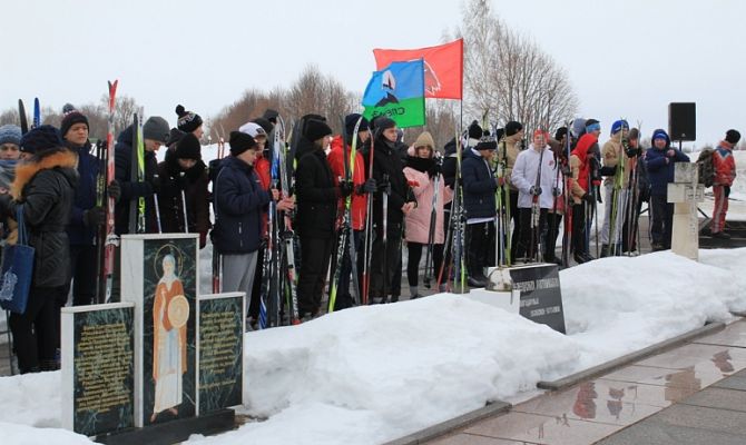 На Куликовом поле состоялся марш-бросок