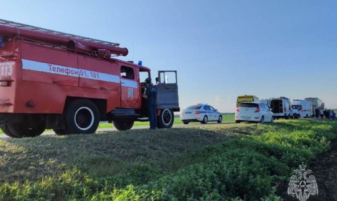 Прокуратура Краснодарского края начала проверку по факту ДТП с участием автобуса из Тулы