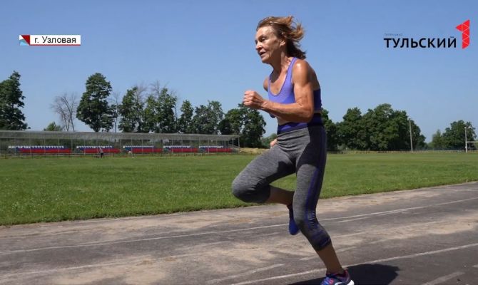 Рекорды в 60+: пенсионерка из Узловой доказала, что возраст не помеха новым достижениям