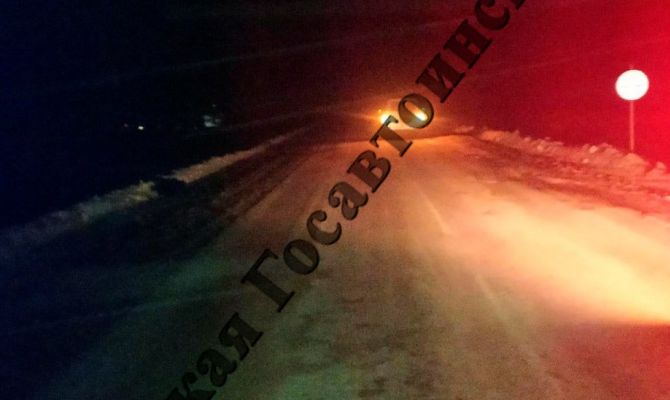 Под Белевом пьяный водитель "девятки" насмерть сбил двух пешеходов