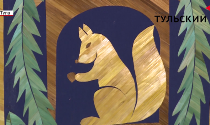 Тульская мастерица создает работы из соломы