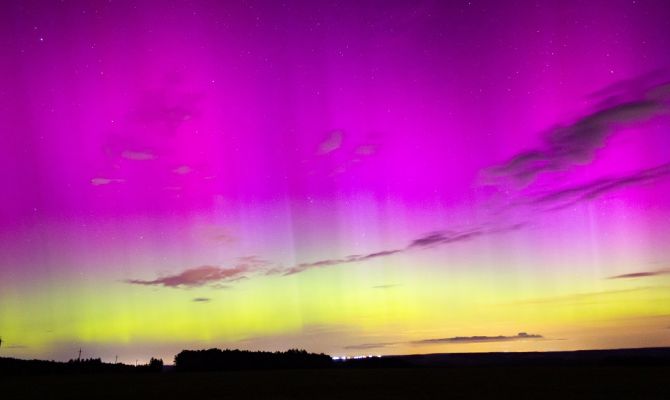 В конце недели туляки смогут увидеть северное сияние