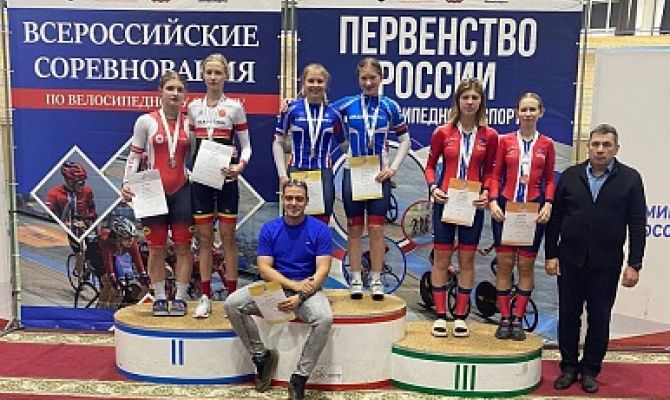 Туляки завоевали серебро на первенстве России по велоспорту на треке