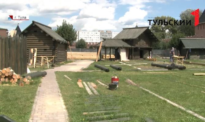 Тульские мастера воссоздают осадные дворы семнадцатого века
