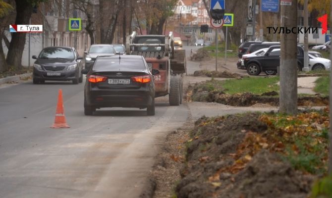 Озвучена дата завершения дорожных работ в Тульской области