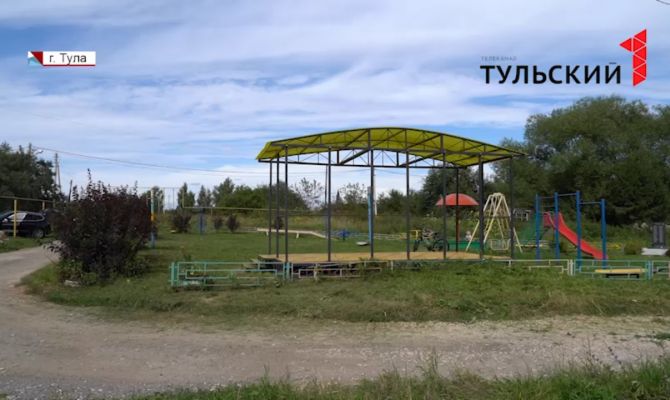 В одной из деревень Большой Тулы могут снести единственную детскую площадку