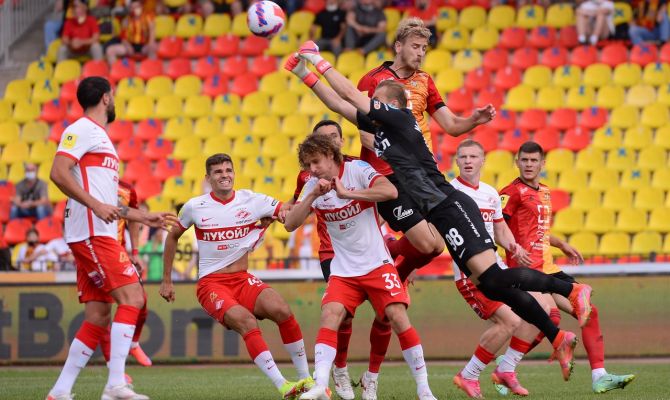 "Арсенал" и "Спартак" впервые в истории сыграли вничью