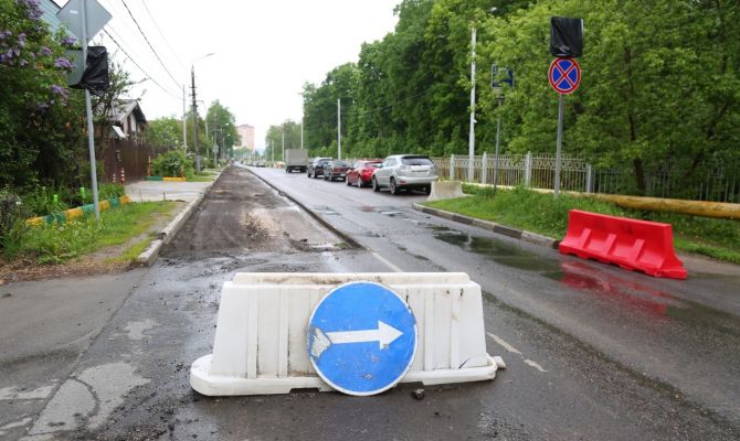 На участке улицы Тульского Рабочего полка ввели одностороннее движение