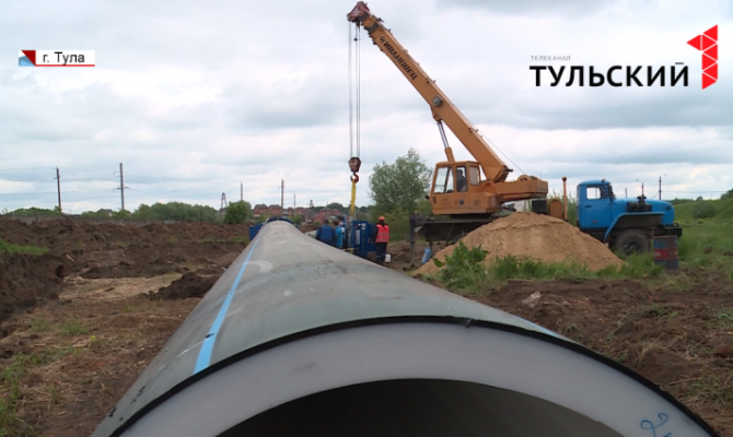 Почти 30 километров новых водопроводных труб проложат в Туле