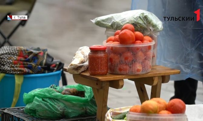 Сколько консервов из овощей и фруктов произвели в Тульской области за год
