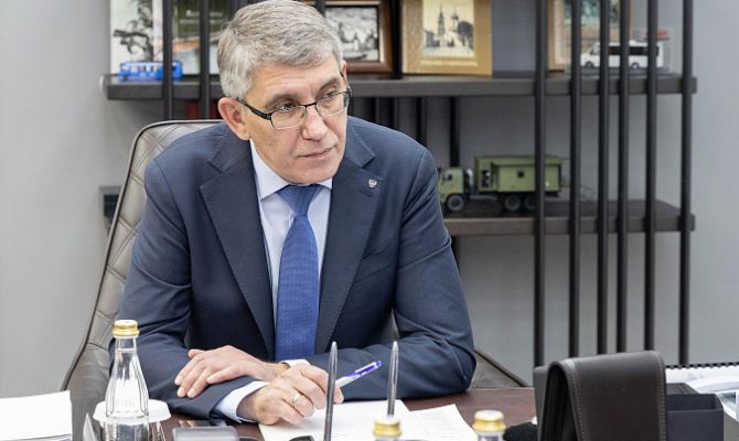 Дмитрий Миляев провел рабочую встречу с президентом «Альфа-Банка»