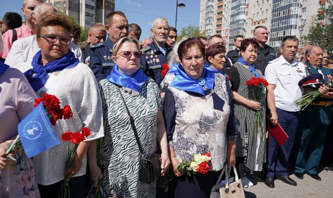 2 июля прошли торжественные мероприятия ко Дню ветеранов боевых действий