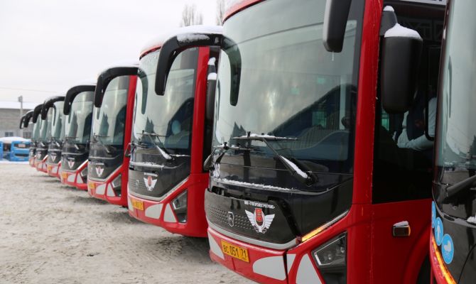 82% тульских автобусов в этом году будут не старше 5 лет