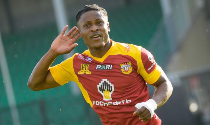 Форвард тульского "Арсенала" стал лучшим бомбардиром Первой лиги