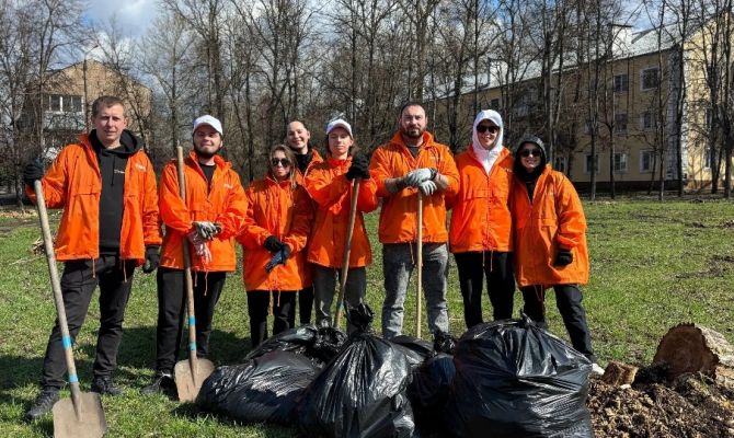 ЕВРАЗ поддержал месячник чистоты в Туле