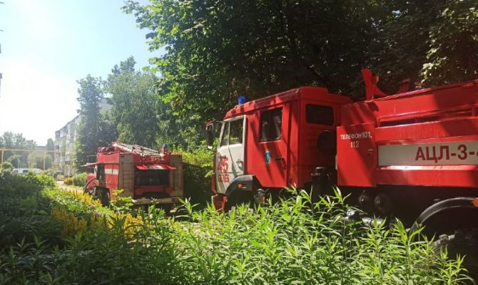 При пожаре в Белеве погиб полуторагодовалый ребенок