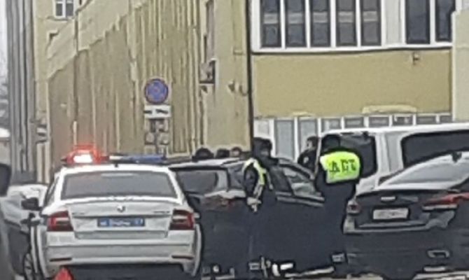 Тройная авария в Туле на улице Мосина собрала пробку