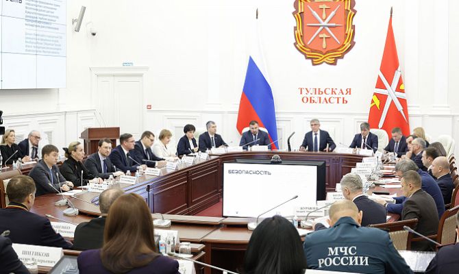 В Тульской области подвели итоги работы всех служб на новогодних праздниках