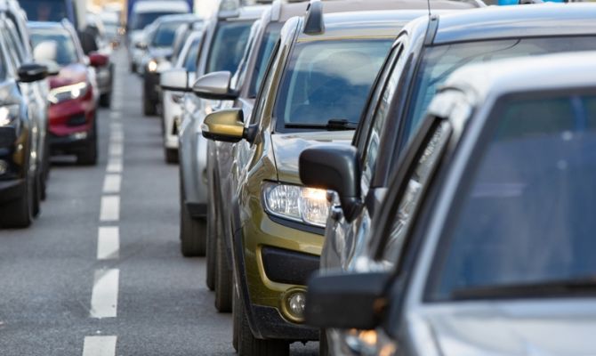 В Тульской области подсчитали количество машин