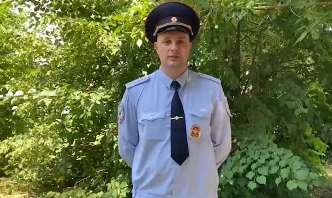 В Тульской области участковый задержал вооруженного грабителя