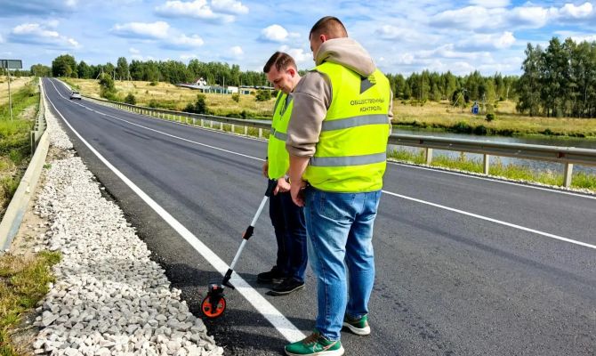 В Тульской области открыли отремонтированную дорогу к трассе М-4 «Дон»