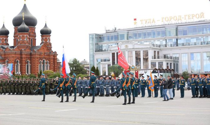 Как прошел Парад Победы в Туле: фоторепортаж