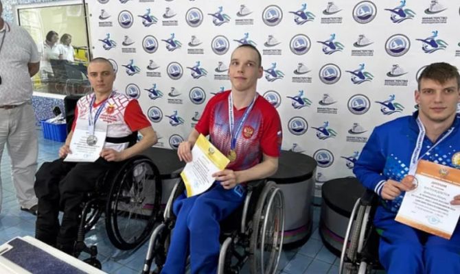 Туляк стал серебряным призером чемпионата России по плаванию среди лиц с ПОДА