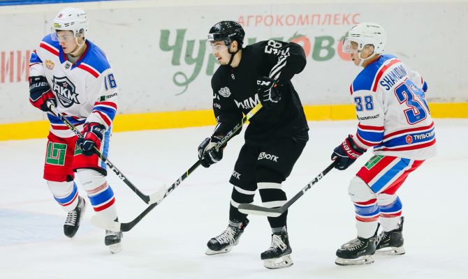 Тульские хоккеисты уступили «Химику»