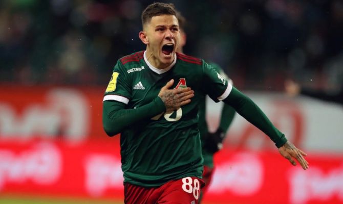 Форвард "Локомотива" Лисакович может перейти в тульский "Арсенал"