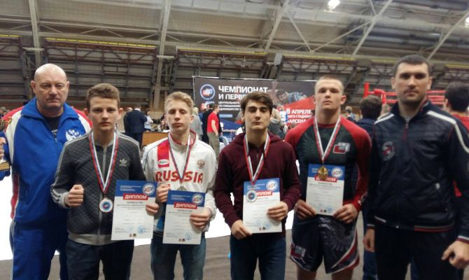 Борцы из Тульской области заняли 3 место на Первенстве ЦФО