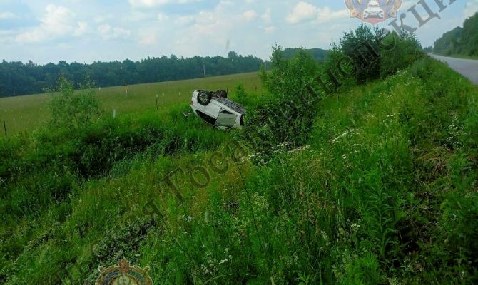 В Тульской области водитель без прав устроил ДТП