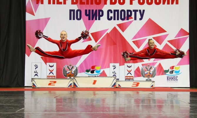 Тульские чирлидеры выиграли золотые медали на чемпионате России