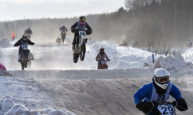 Туляки приняли участие в мотокроссе «На приз имени В. П. Чкалова»