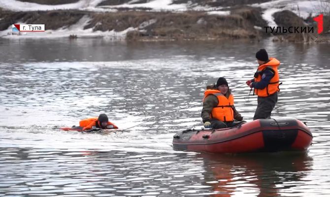 Как тульские спасатели готовятся к грядущему паводку
