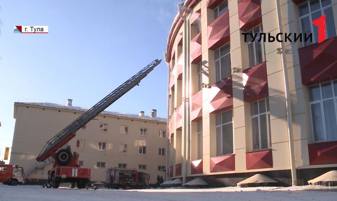 Как проходили учения регионального МЧС в Тульском цирке