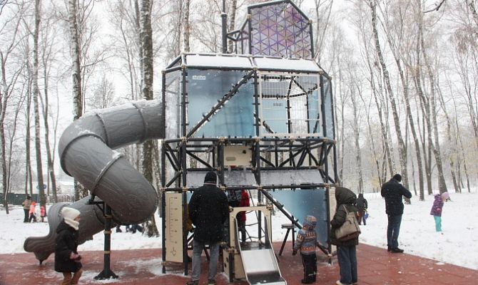 В Центральном парке Тулы открыли детскую научную площадку