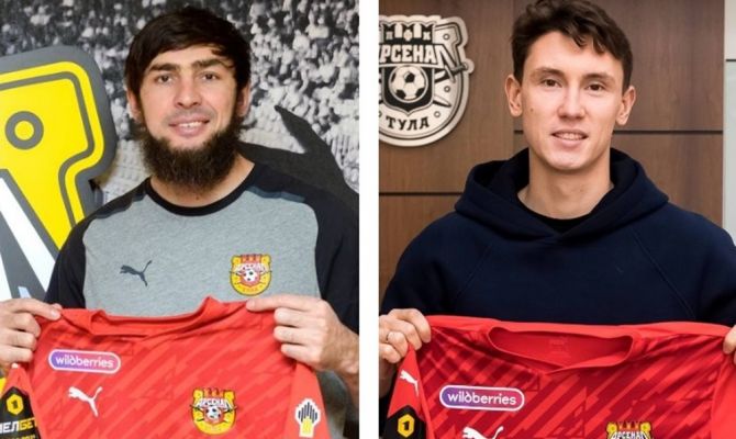 Состав тульского "Арсенала" пополнили два новых футболиста