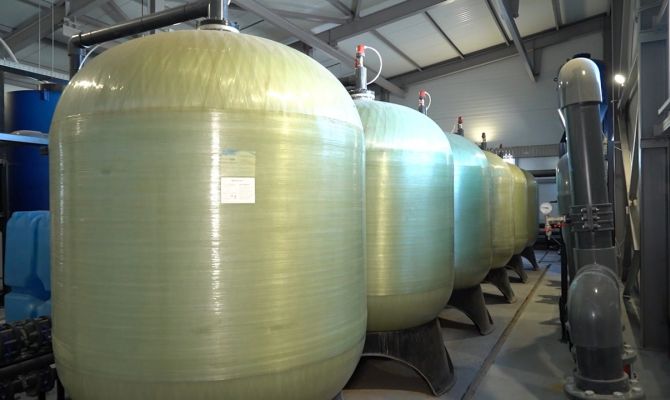 В поселке Плеханово заработала уникальная станция обезжелезивания