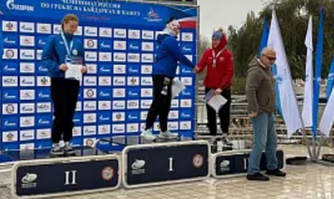Тулячка завоевала бронзу на Всероссийских соревнованиях по гребле на байдарках
