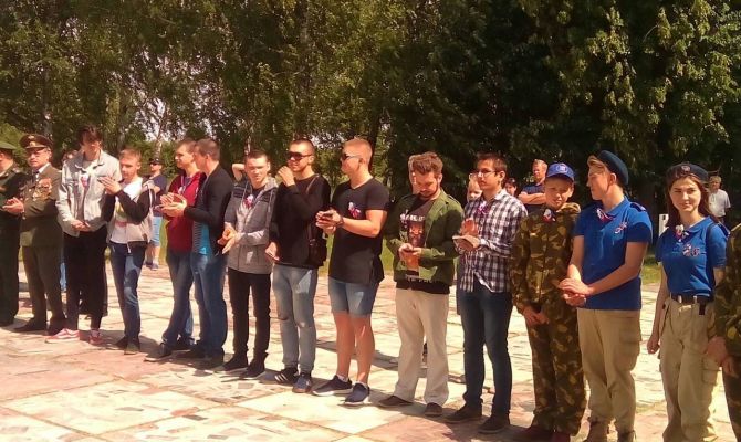 На Куликовом поле лучших призывников торжественно провожают в армию