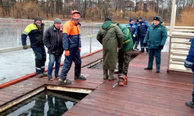 Тулу подготовили к крещенским купаниям