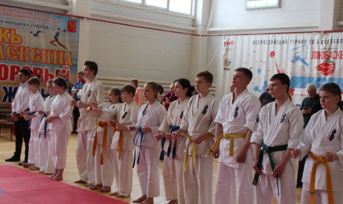 Открытый Кубок по карате киокусинкай прошел в Алексине