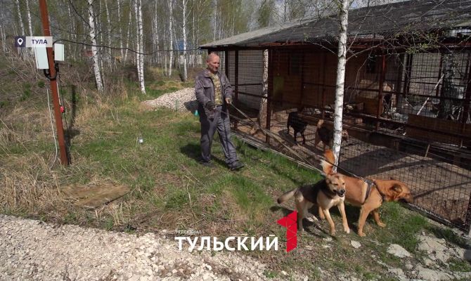 Туляк ест хлеб с водой и живет в строительном вагончике, чтобы содержать лазарет для животных