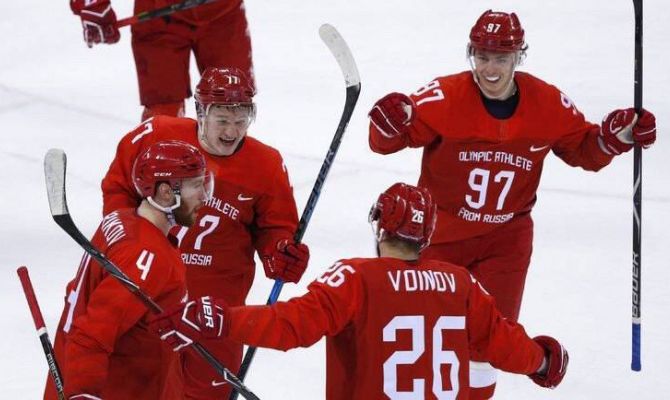 Алексей Дюмин поздравил российских хоккеистов с «золотом» на Олимпиаде
